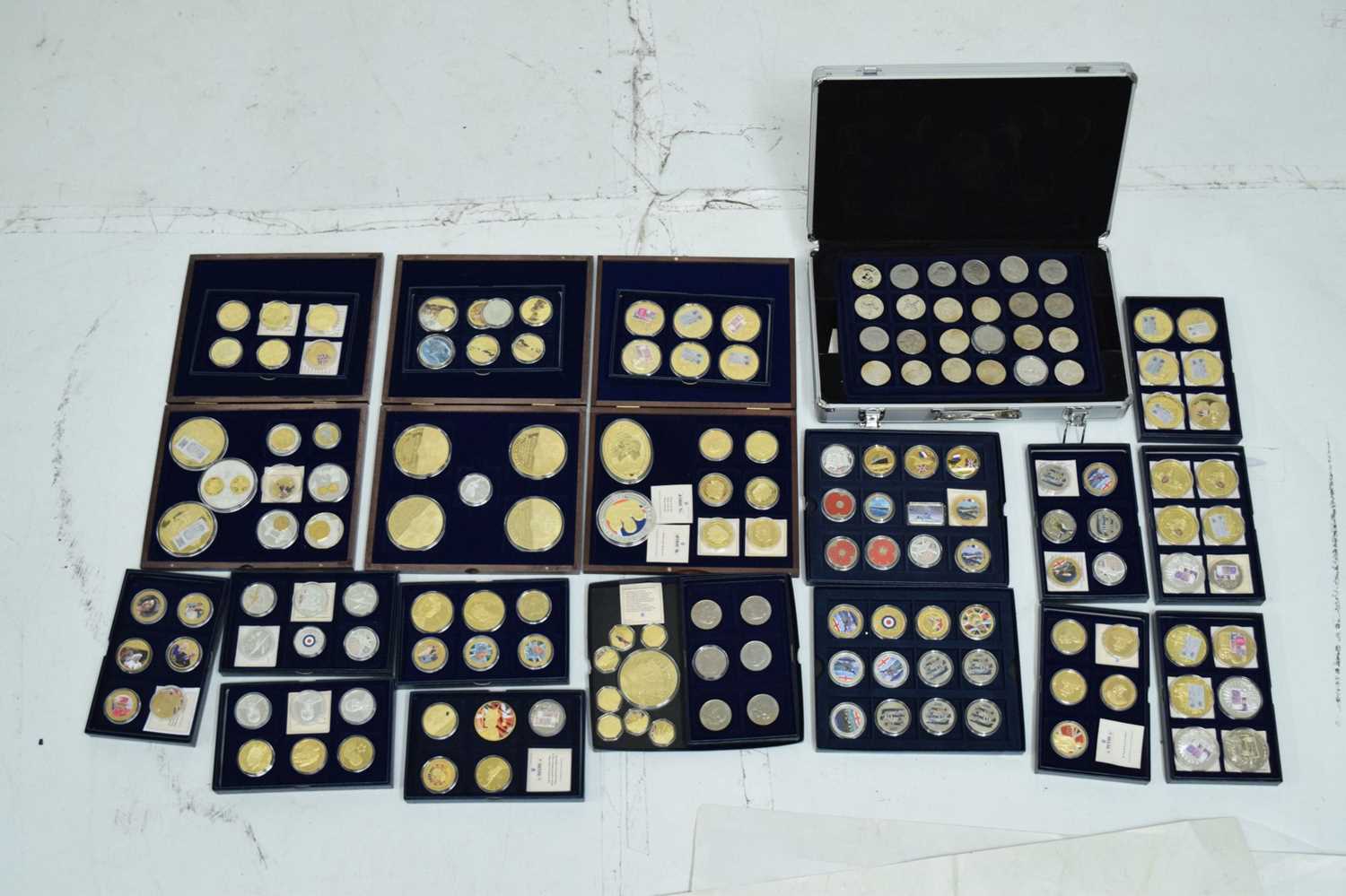 Large collection of Westminster Mint and other commemorative coins and medallions - Image 2 of 8