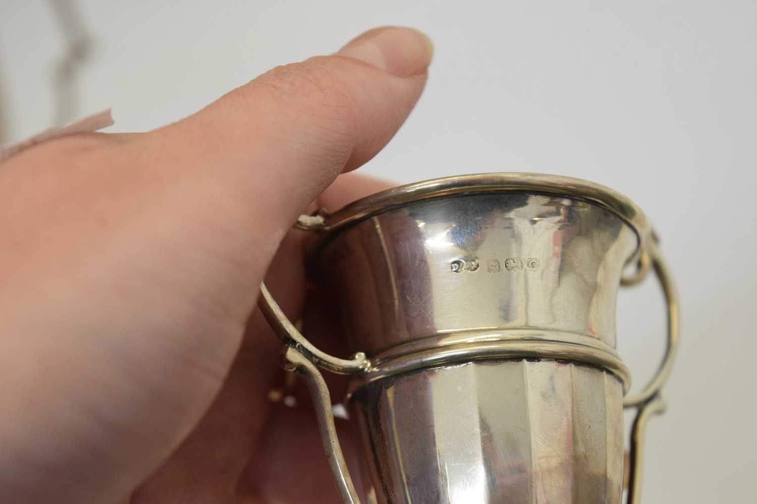 Three George V silver trophy cups - Image 7 of 9