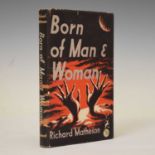Matheson, Richard - 'Born of Man & Woman' - First UK edition 1956