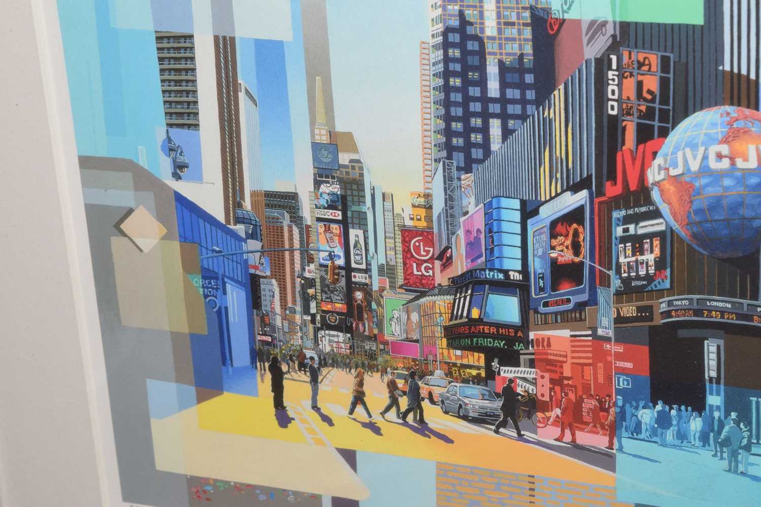 Les Matthews (b.1946) - Signed limited edition print - Times Square, New York - Image 6 of 8