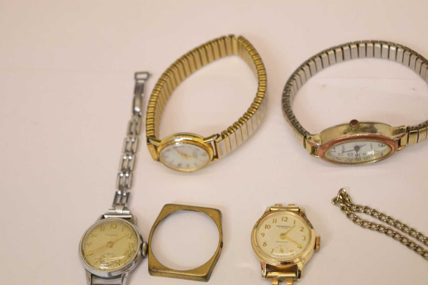 Winegartens - Lady's 9ct gold cased wristwatch and other watches - Image 3 of 8