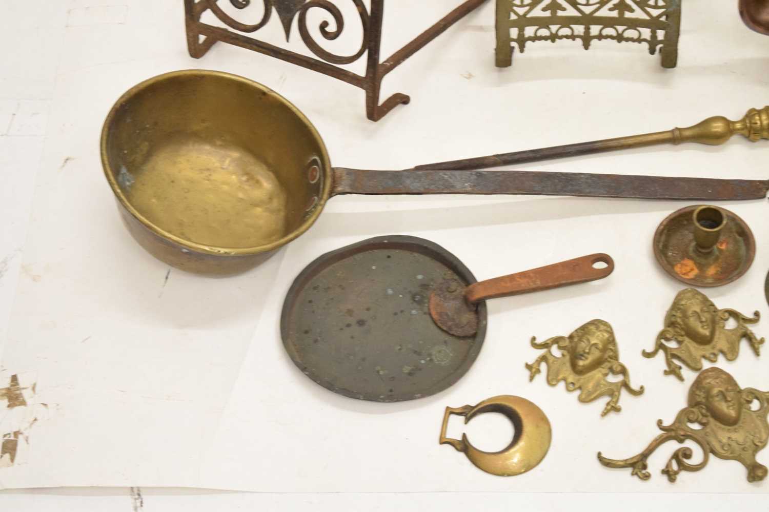 Assorted group of brass and copper - Image 3 of 8