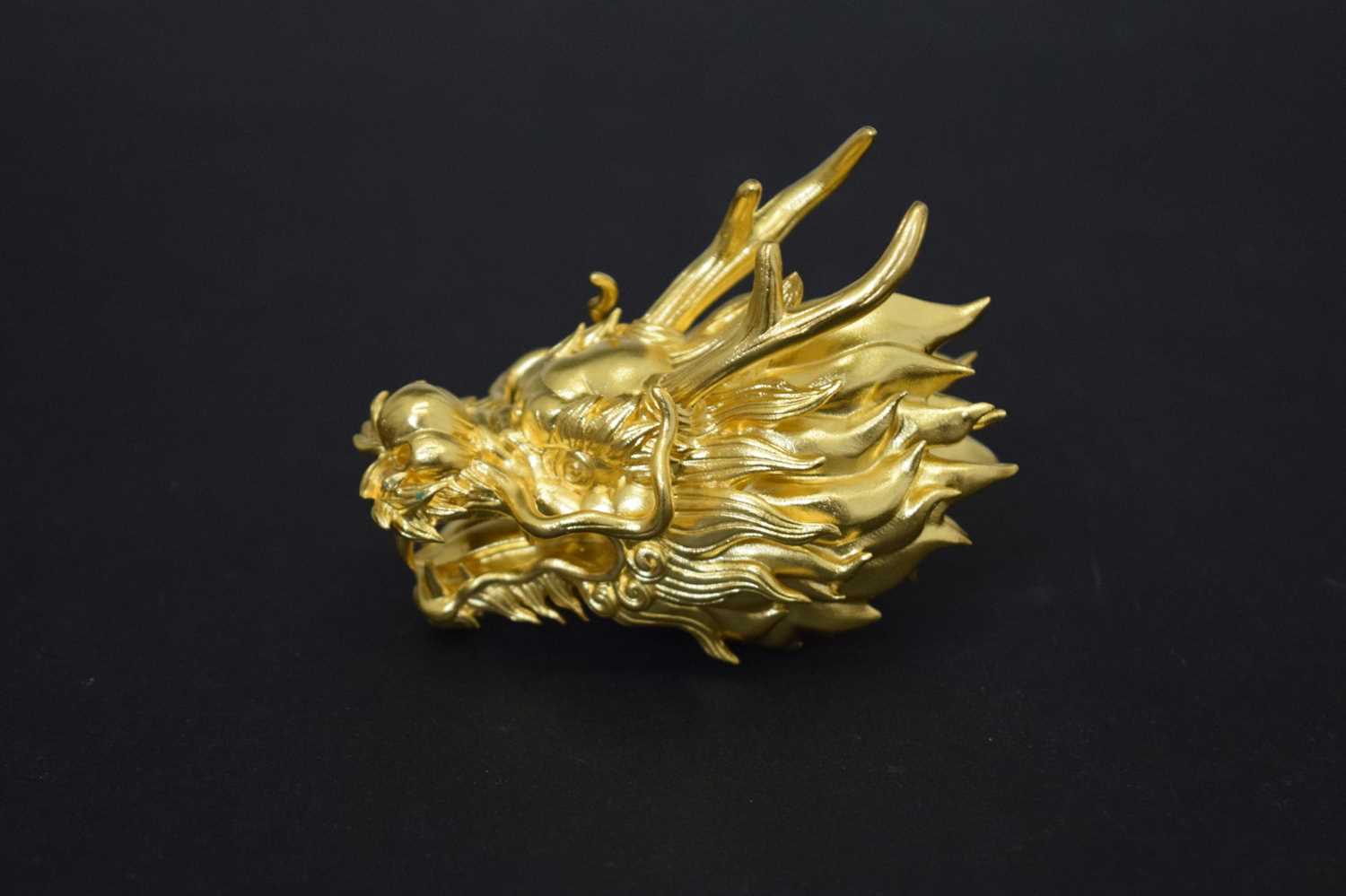Samoa $5 gilded silver dragon head, 2024 - Image 3 of 9