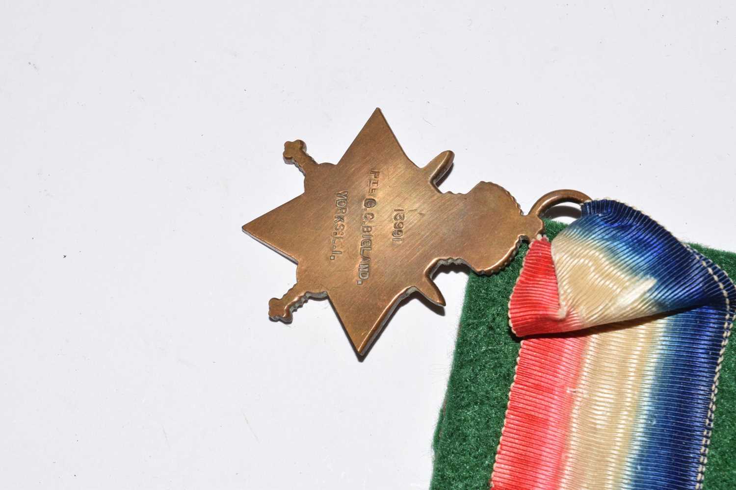 British First World War medal pair and trio - Image 4 of 5