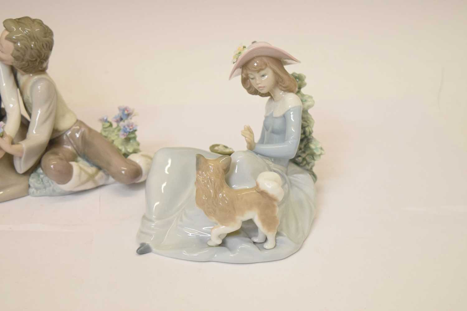 Lladro - Three porcelain figures - Image 5 of 11