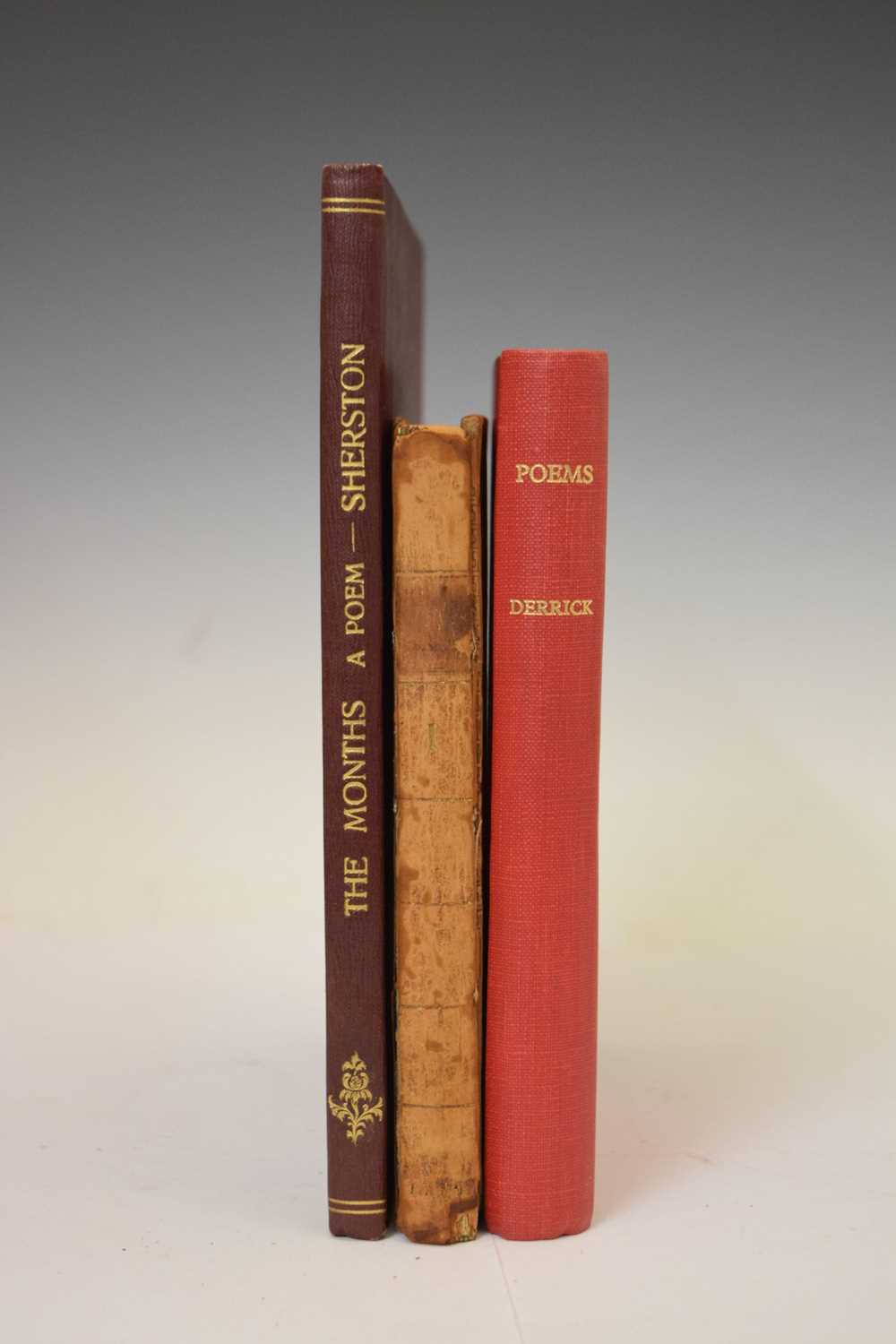 Poetry books, two 18th century and one early 19th century - Image 2 of 9