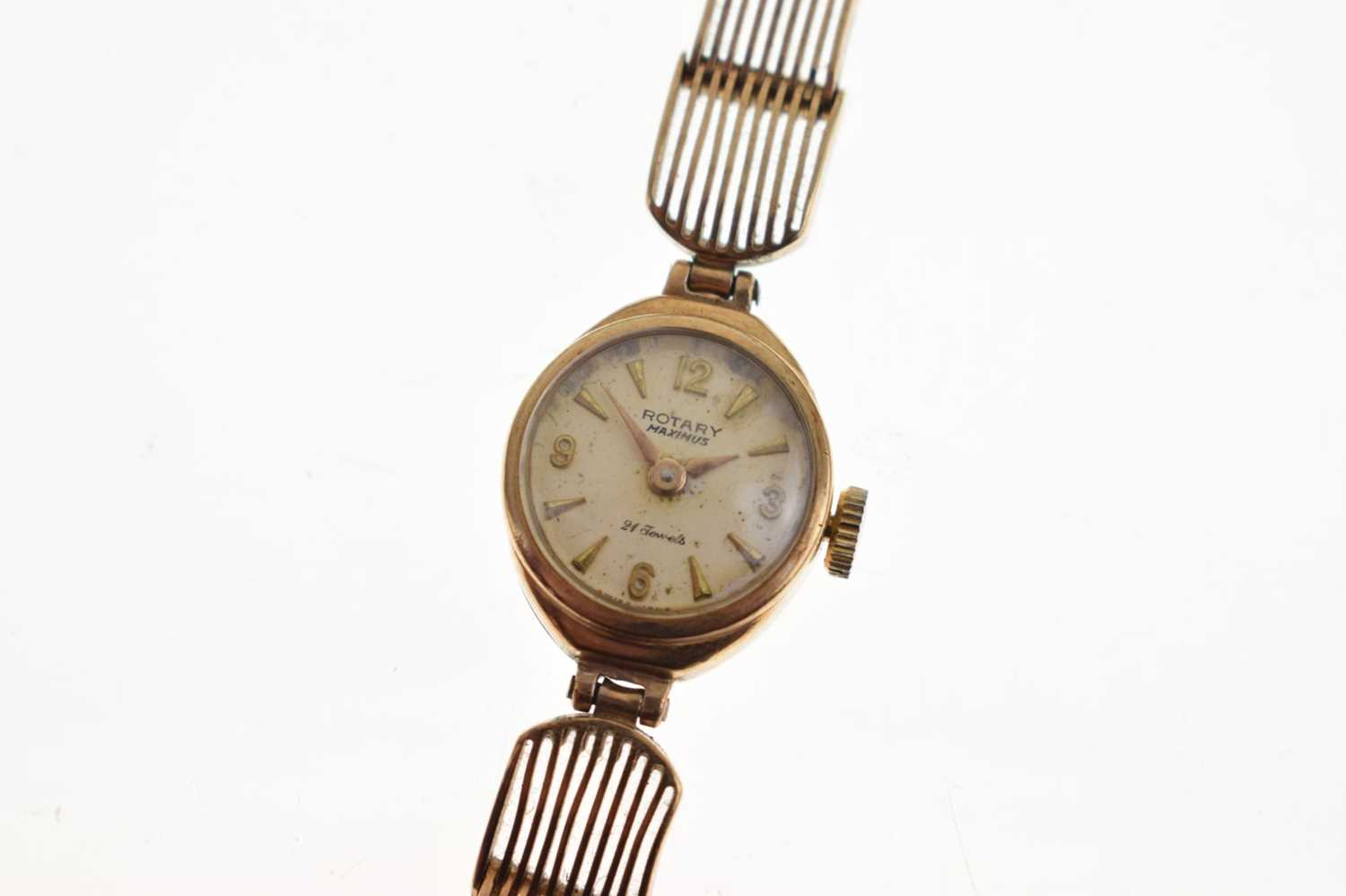 Rotary - Lady's 9ct gold cocktail watch - Image 3 of 9
