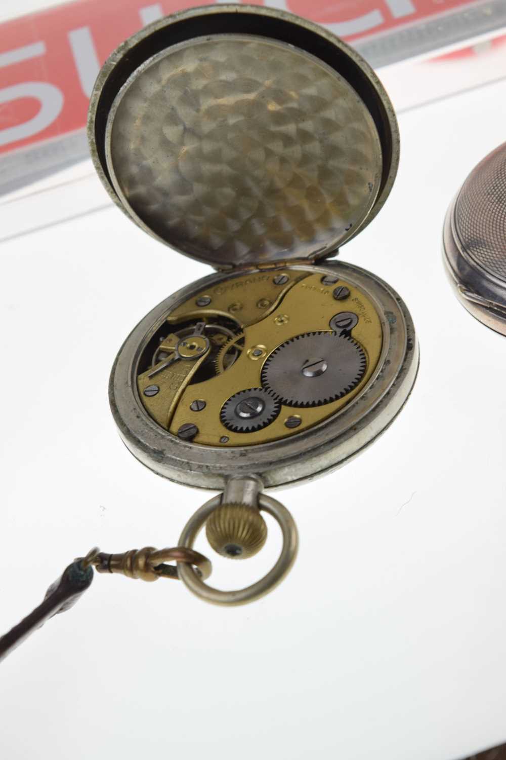 Late Victorian silver cased open face pocket watch, Barclay & Brooklyn - Image 10 of 12