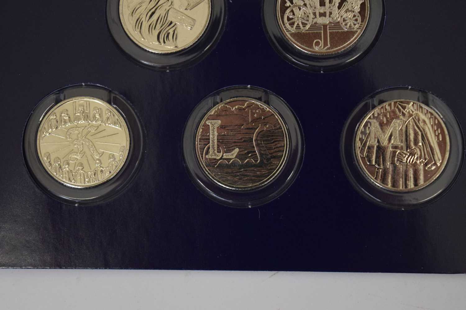 Royal Mint complete set of A-Z of Great Britain 10p coins, 2018 - Image 3 of 8