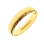 22ct gold wedding band