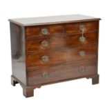 19th century mahogany chest of drawers