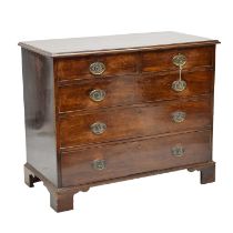 19th century mahogany chest of drawers