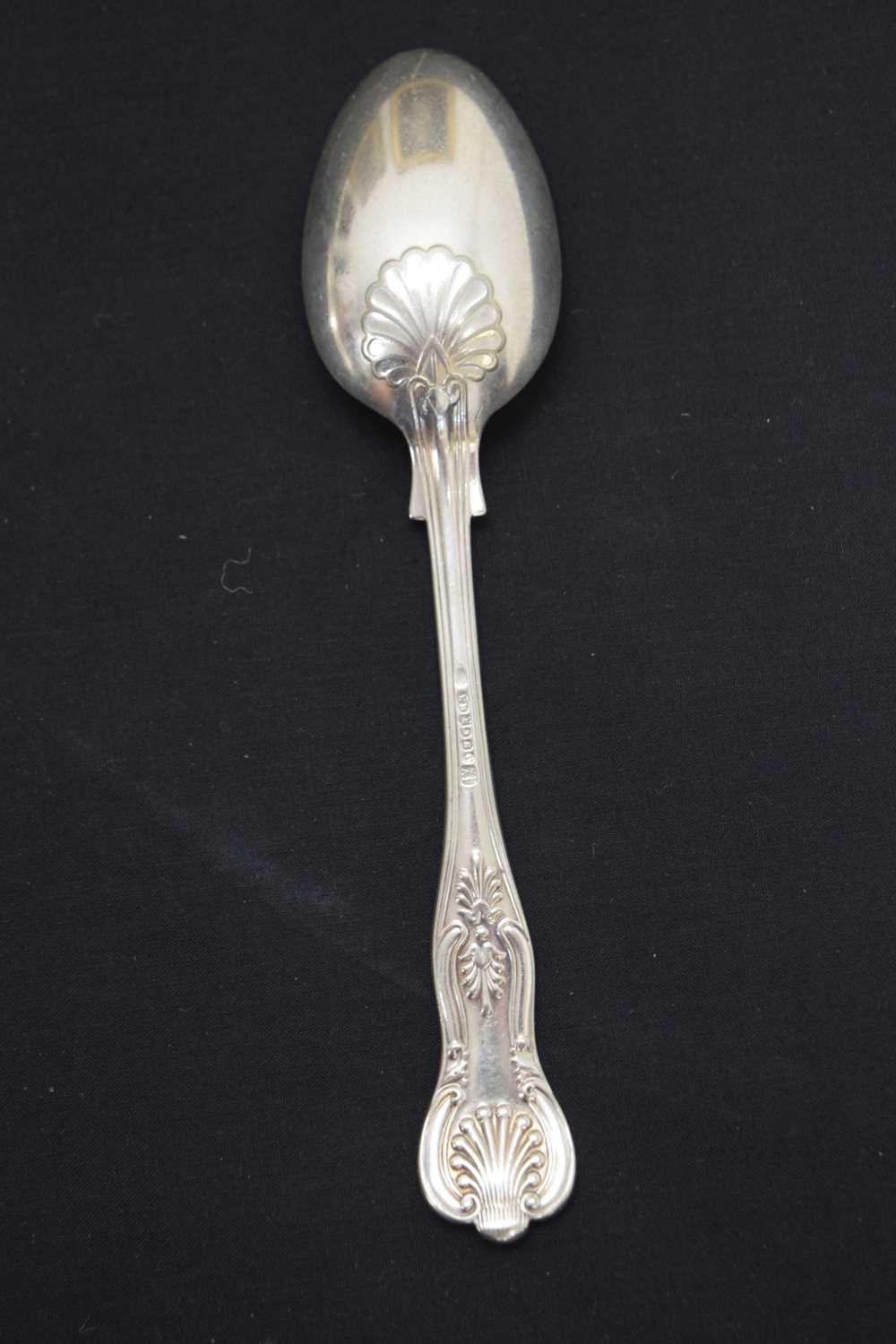 Quantity of silver-plated Kings pattern cutlery - Image 15 of 15