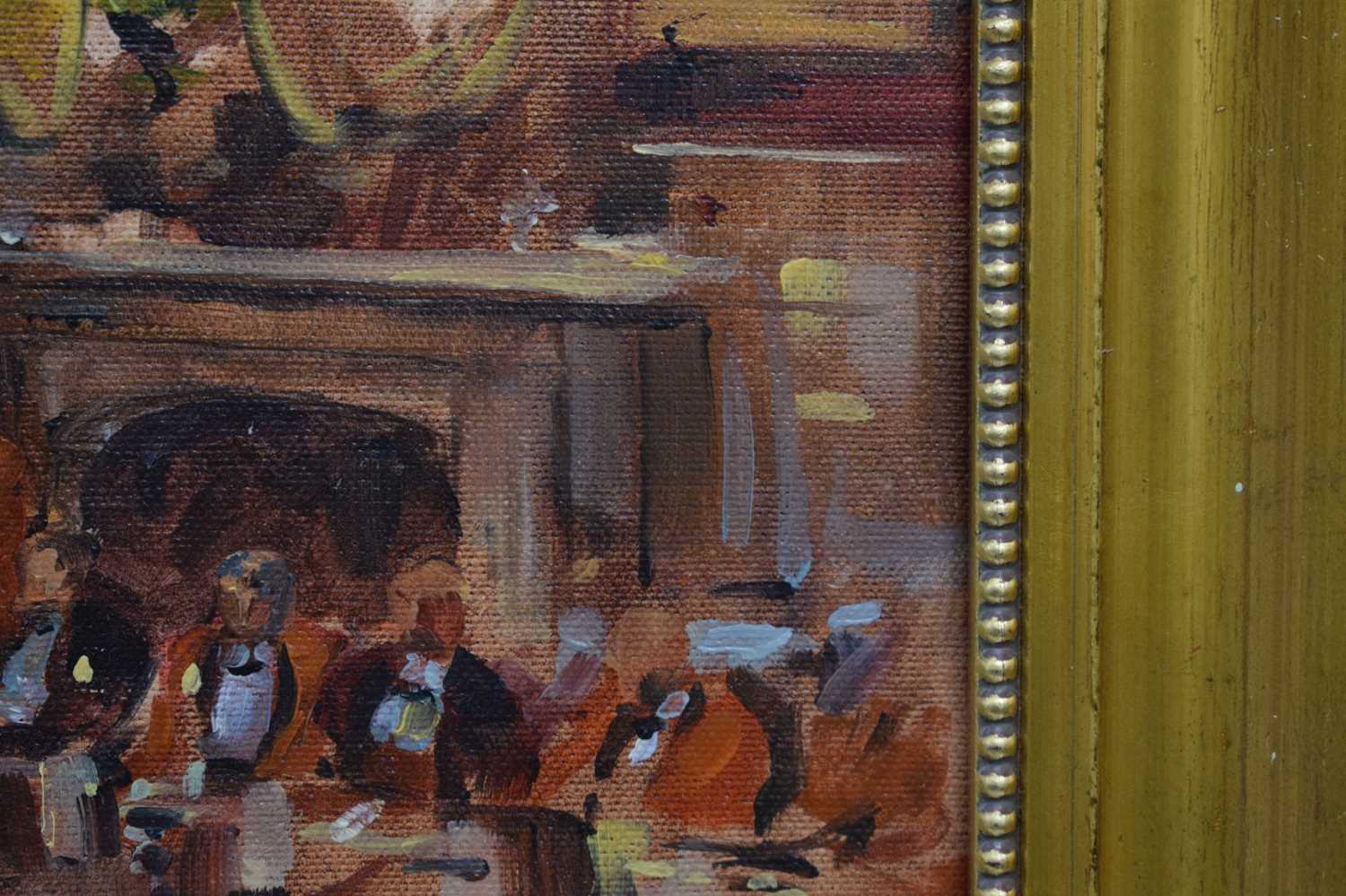 Lincoln Rowe (20th century) - Oil on canvas - Mess Dinner - Image 5 of 13