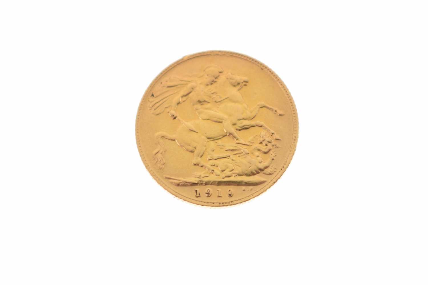 Edward VII gold sovereign, 1910 - Image 4 of 4