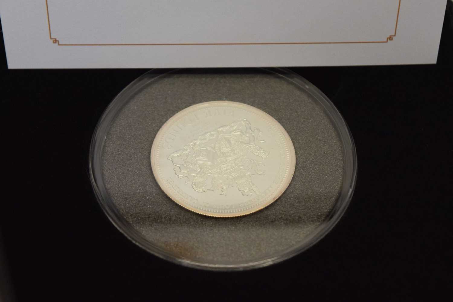 Six commemorative silver coins relating to Royalty etc - Image 7 of 9