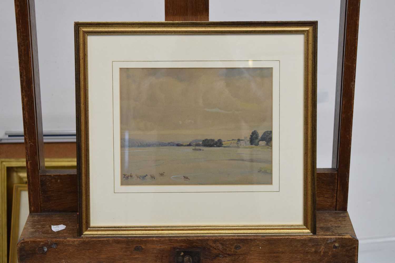 Attributed to Ernest George Webb (1861-1951) - Watercolour - 'Berre Ferrars - Image 6 of 7