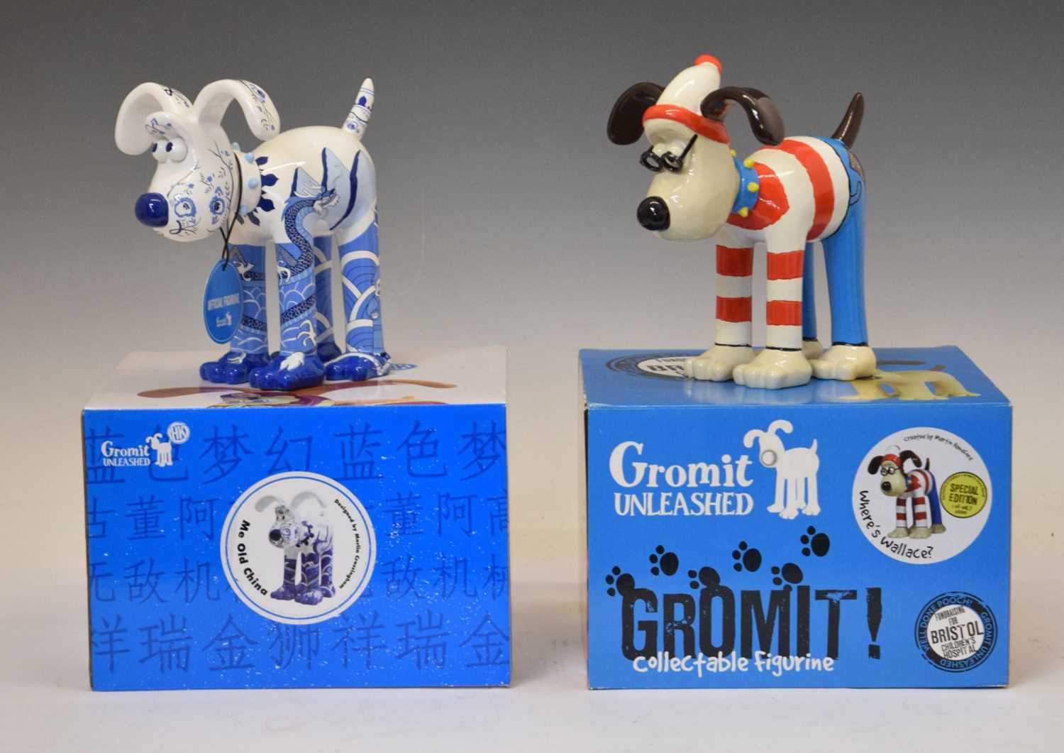 Aardman/Wallace and Gromit - 'Gromit Unleashed' figures