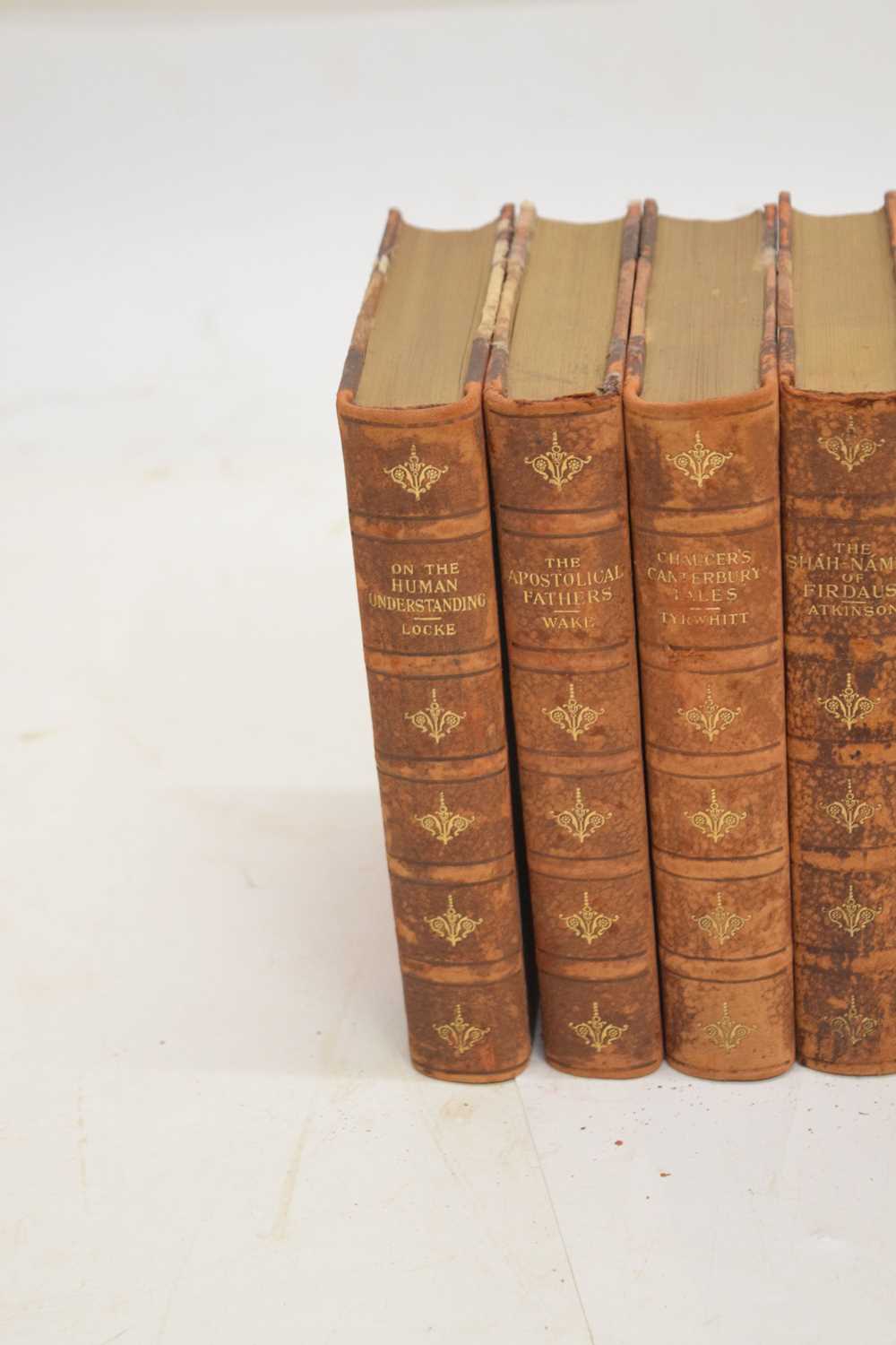 Twenty volumes from 'Sir John Lubbock's Hundred Books', leather bound, circa 1898 - Image 3 of 10