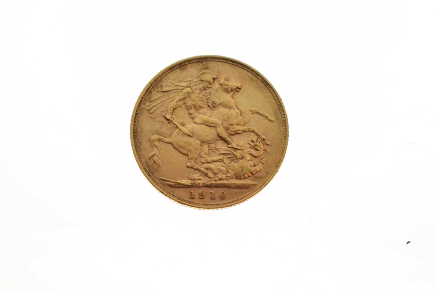 Edward VII gold sovereign, 1910 - Image 4 of 4