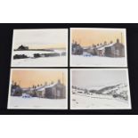 Peter Brook (1927-2009) - Four signed Christmas cards