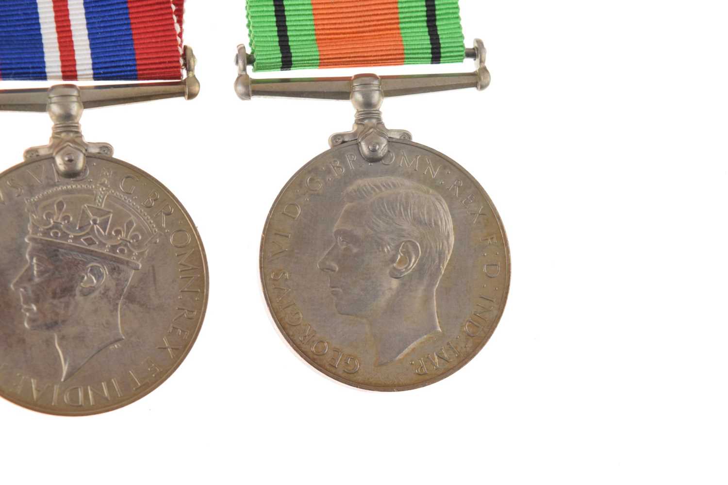 British First World War medal trio and Second World War medal pair - Image 4 of 6