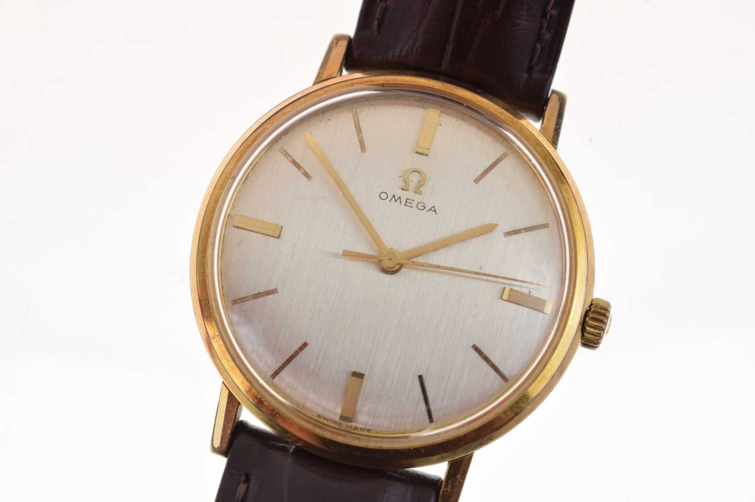 Omega - Gentleman's gold plated wristwatch - Image 3 of 8