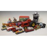 Quantity of reproduction tinplate and other toys