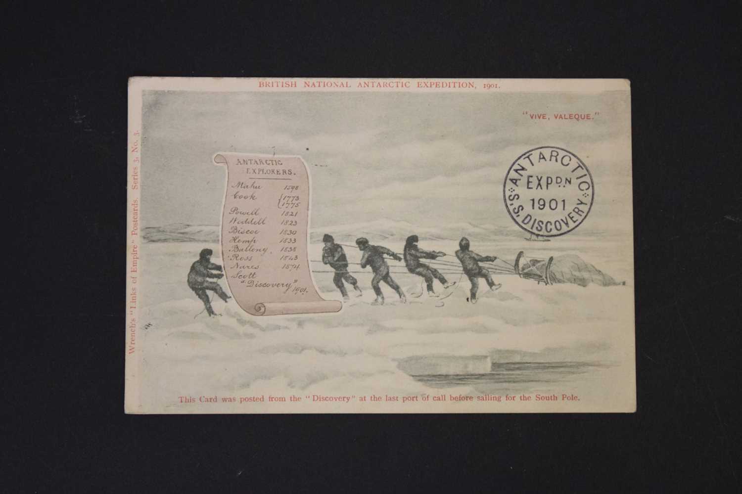 Wrench Links of Empire, Series 3, card no 3, British National Antarctic Expedition 1901 - Image 2 of 4