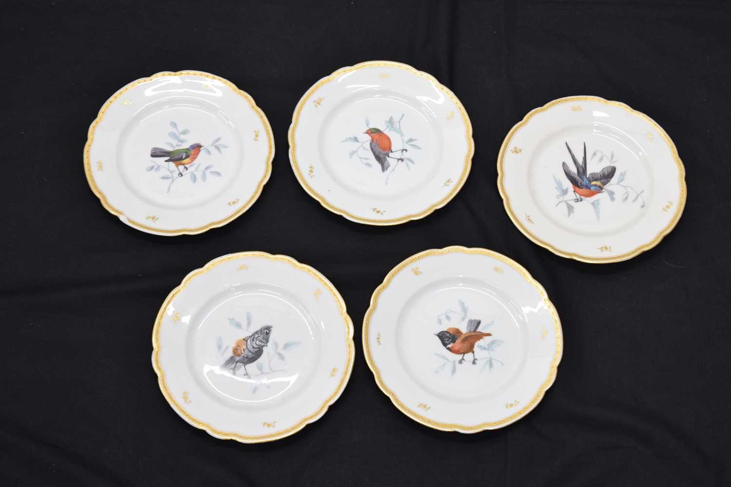 19th century Vienna porcelain dinner wares - Image 4 of 18
