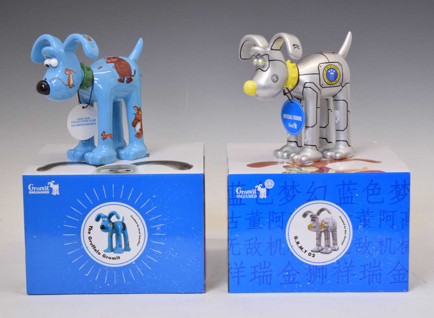 Aardman/Wallace and Gromit - 'Gromit Unleashed' figures