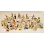 Collection of Royal Albert and Royal Doulton Beatrix Potter figures, etc.