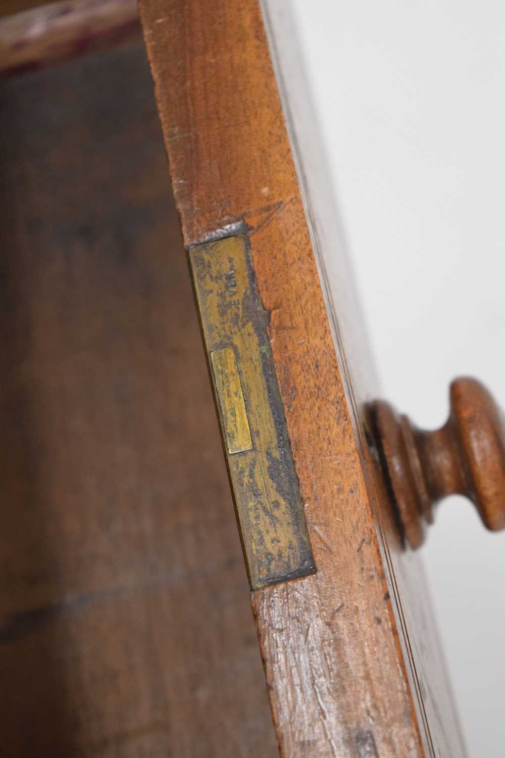 Late Victorian/Edwardian mahogany twin pedestal desk - Image 6 of 12