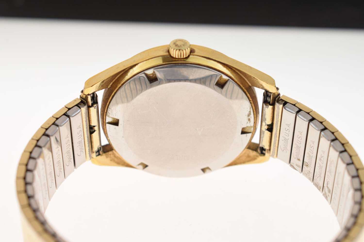 Longines - Gentleman's gold plated automatic bracelet watch - Image 6 of 8