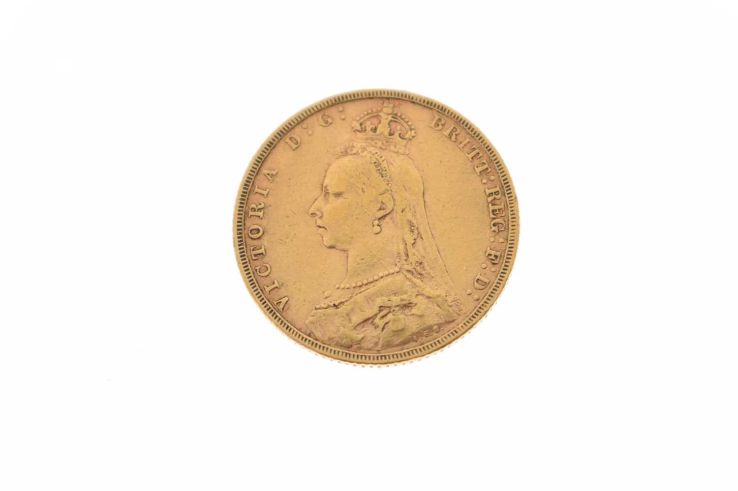 Queen Victoria gold sovereign, 1891 - Image 2 of 4