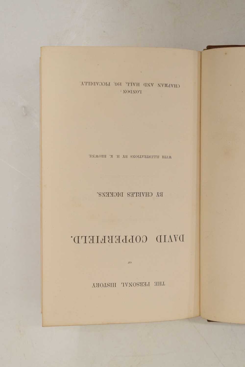 Dickens, Charles - Twelve volumes, leather-bound - Image 8 of 9