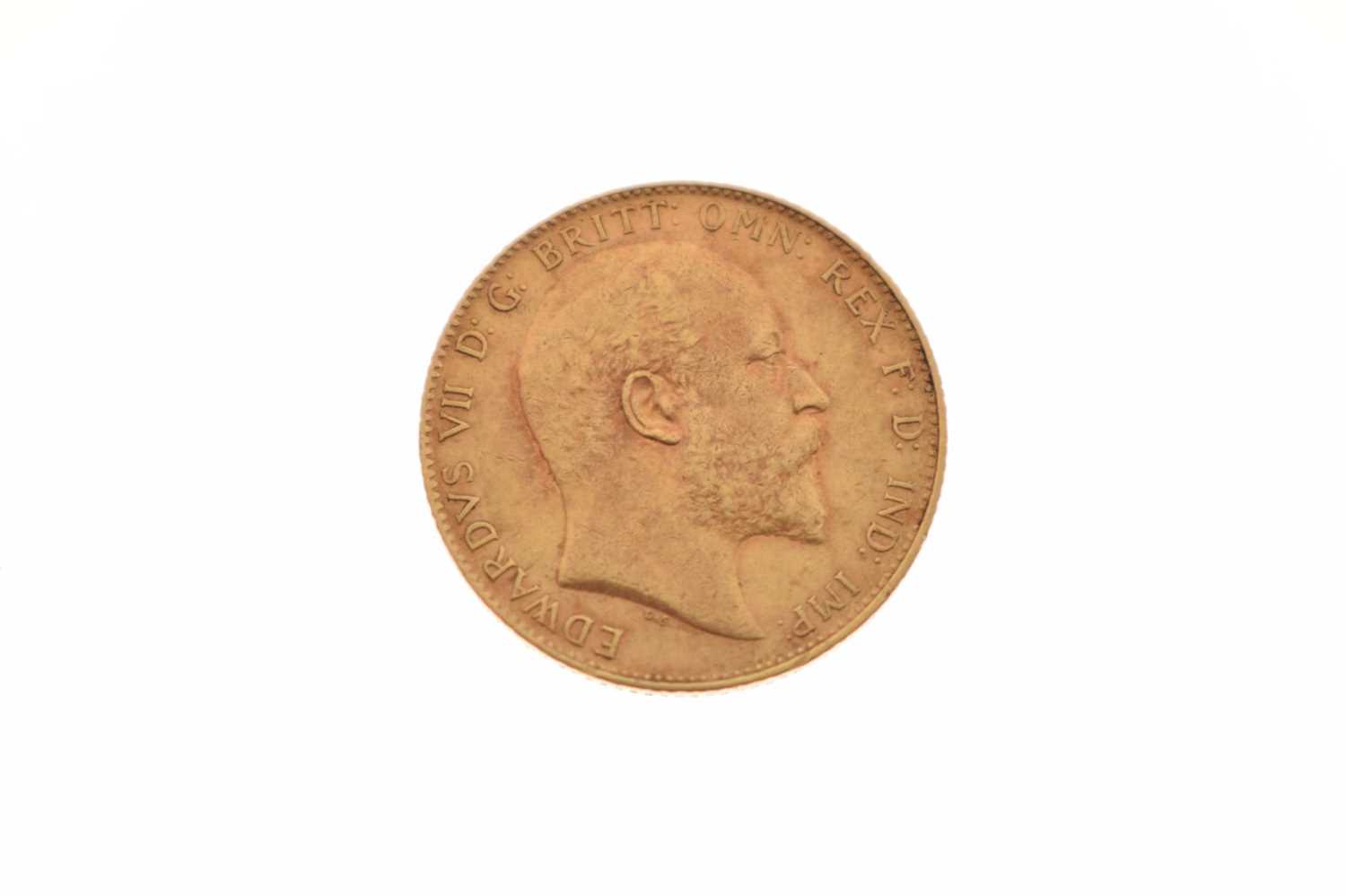 Edward VII gold sovereign, 1904 - Image 2 of 4