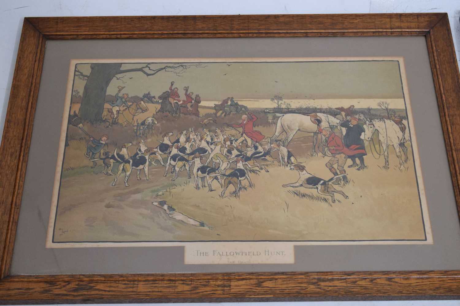 After Cecil Aldin (1870-1935) - Collection of seven hunting prints - Image 7 of 9