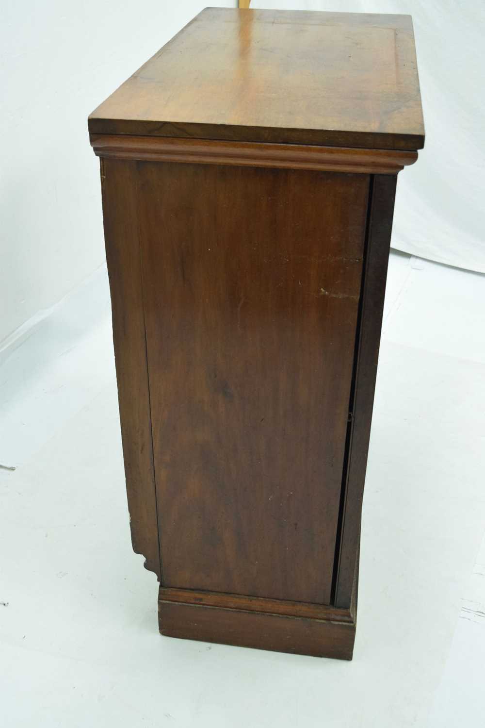 Late 19th or early 20th century mahogany single door cabinet - Image 8 of 10