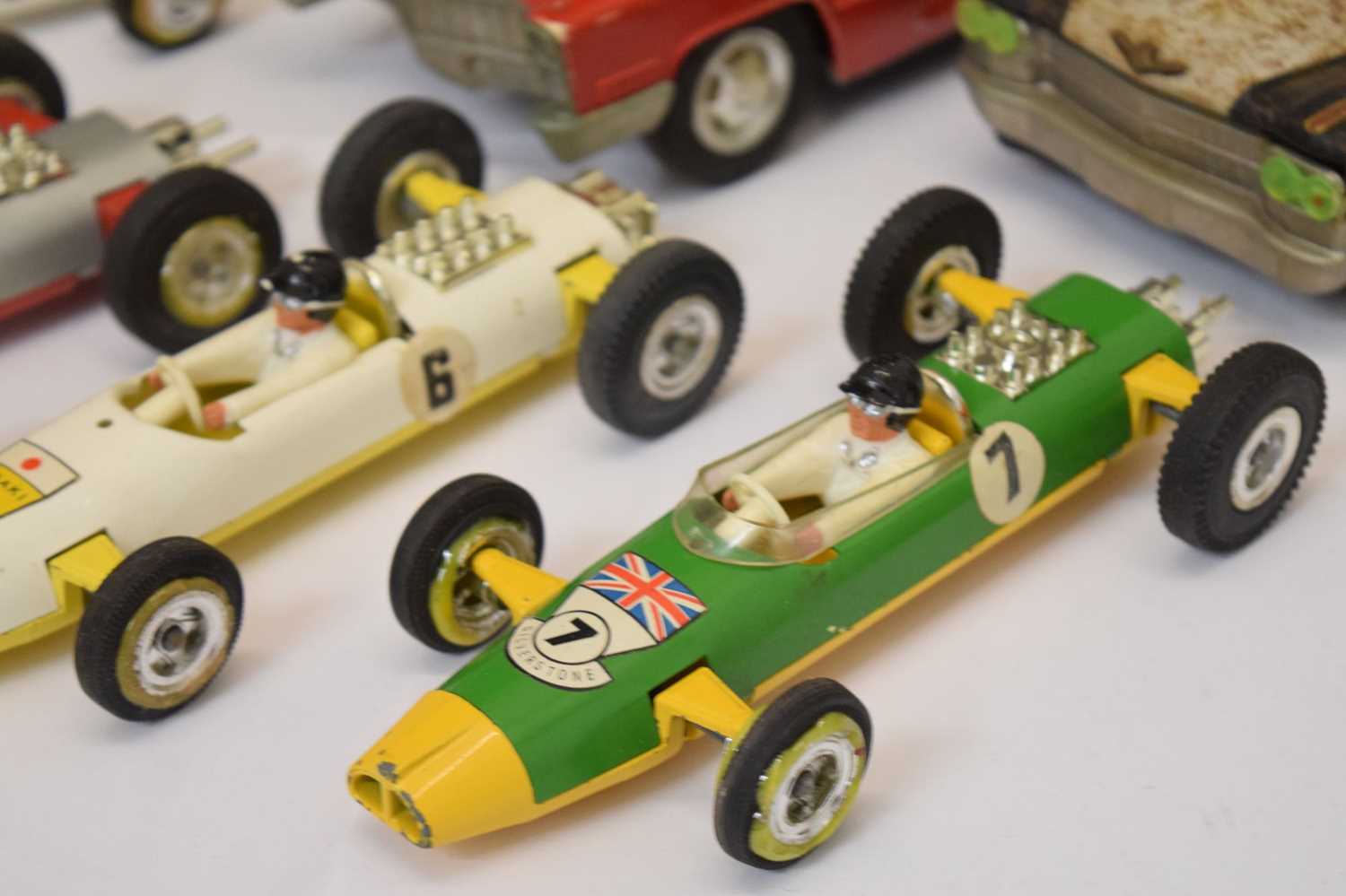 Group of eight Triang diecast model racing cars and others - Image 3 of 10