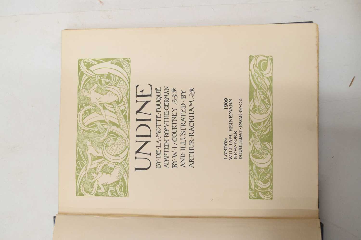 De La Motte Fouqué - 'Undine' - Illustrated by Arthur Rackham, 1909 - Image 4 of 7