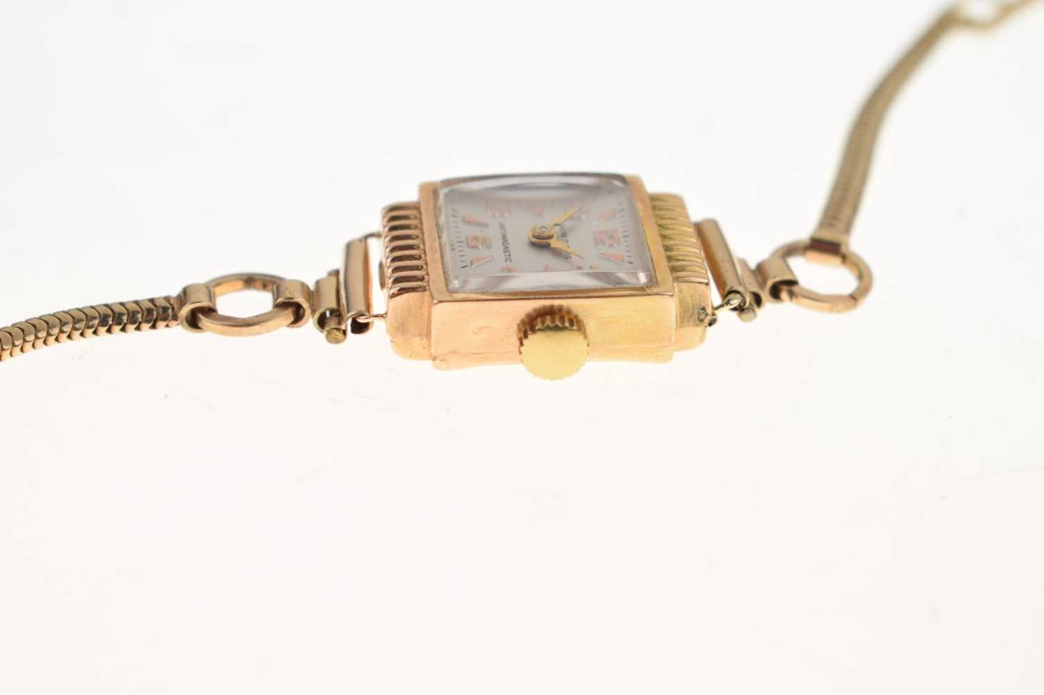 Ancre - Lady's 18ct gold cased cocktail watch - Image 4 of 10