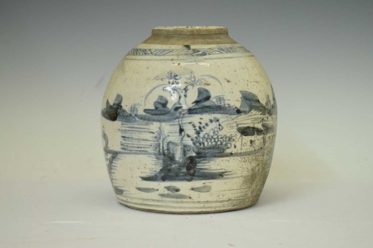 Chinese blue and white ginger jar - Image 2 of 9