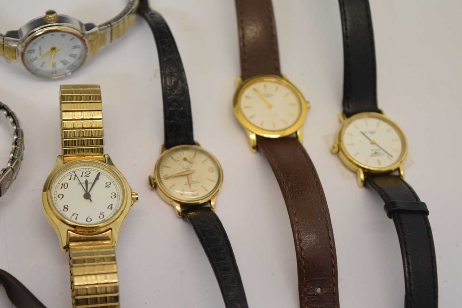 Winegartens - Lady's 9ct gold cased wristwatch and other watches - Image 7 of 8