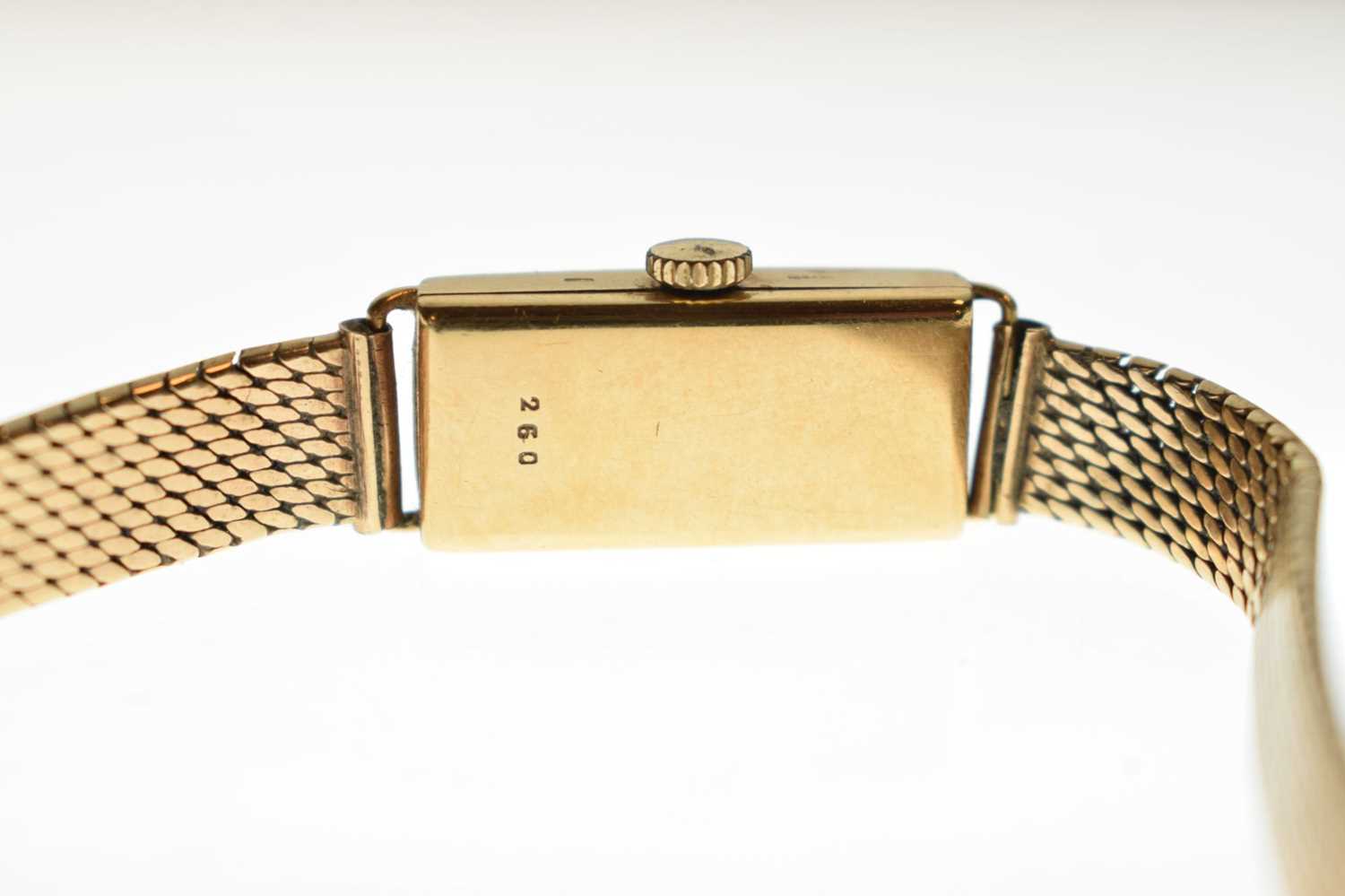 Watches of Switzerland - Lady's 18ct gold cased bracelet watch - Image 9 of 9