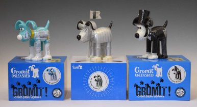 Aardman/Wallace and Gromit - 'Gromit Unleashed' figures