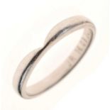 Platinum wedding band