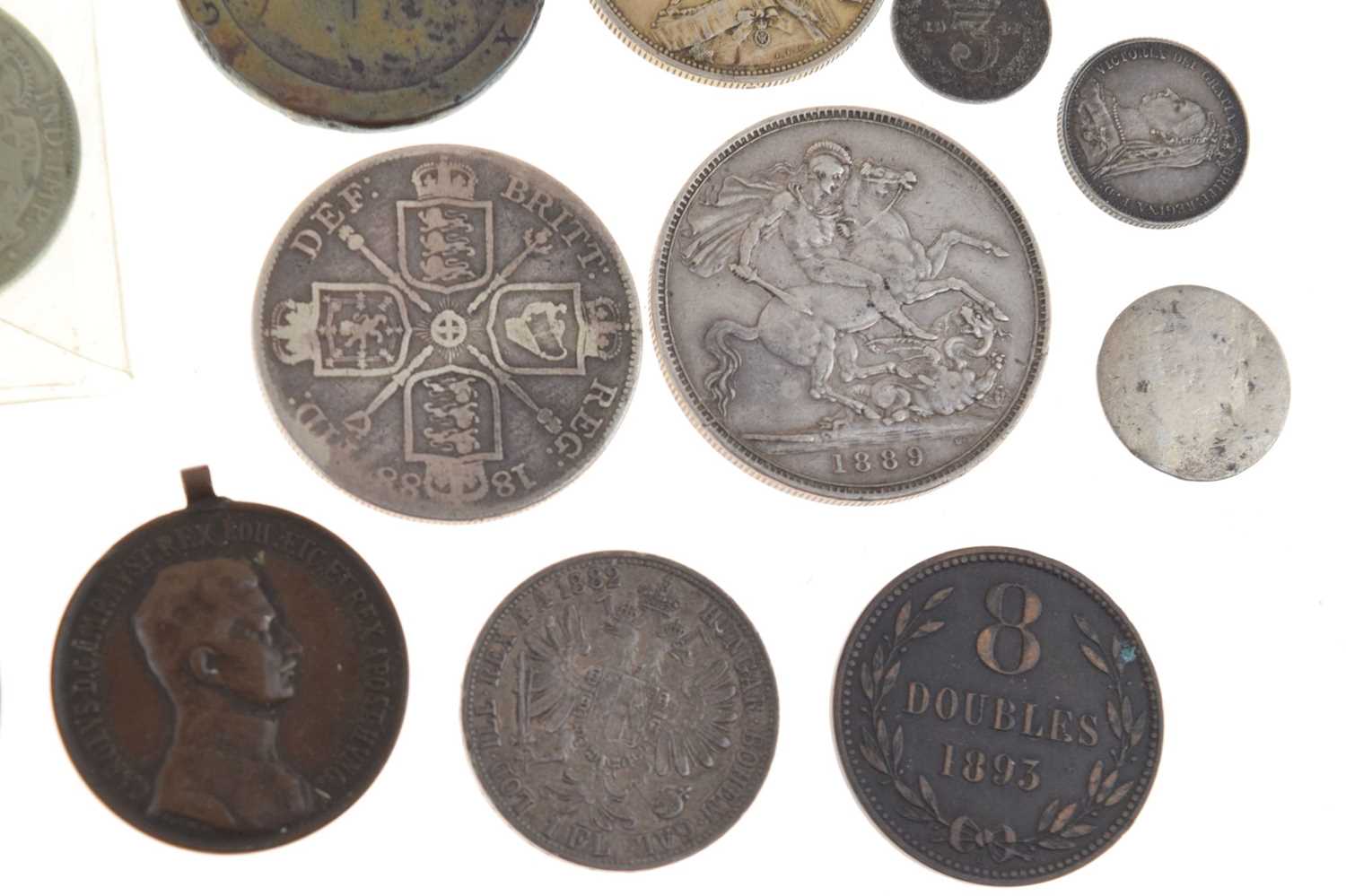 Quantity of Victorian, Edward VII and George V silver coinage - Image 7 of 8