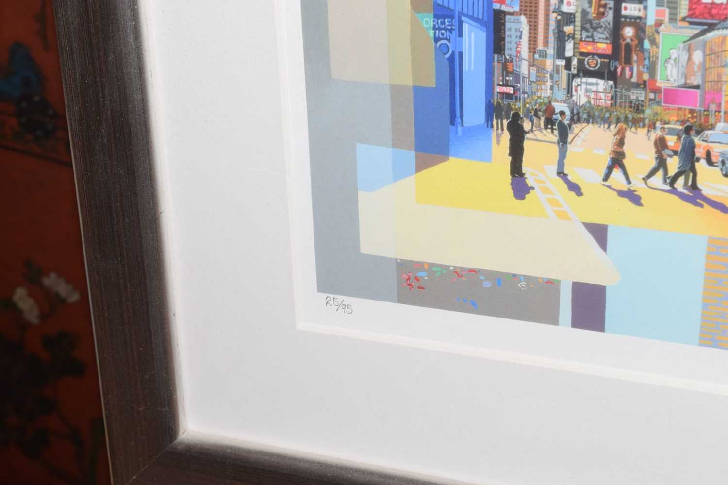 Les Matthews (b.1946) - Signed limited edition print - Times Square, New York - Image 4 of 8