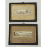 Two Victorian Stevengraphs